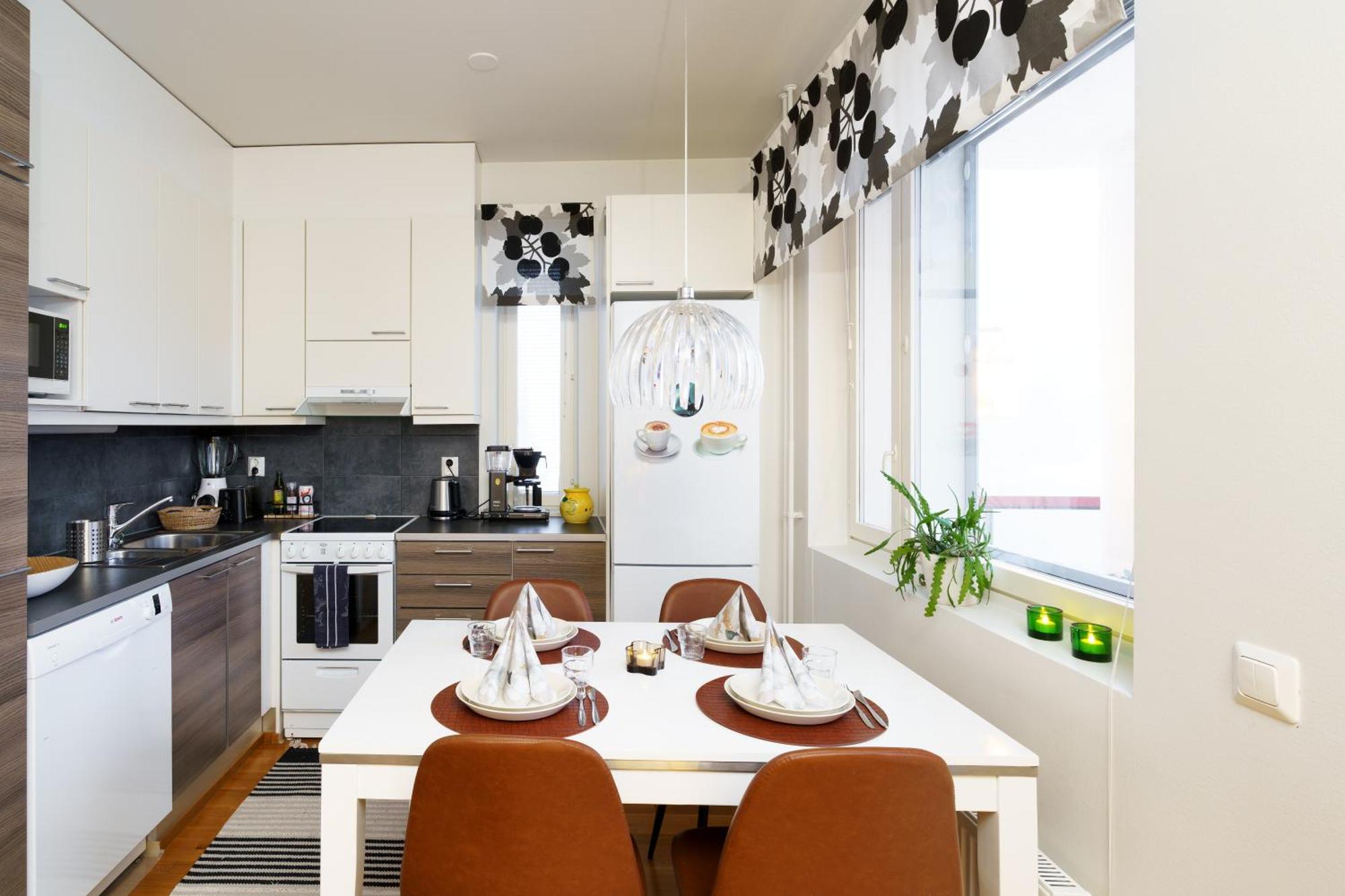 Adorable Arctic Apartment With Sauna โรวานิเอมิ ภายนอก รูปภาพ