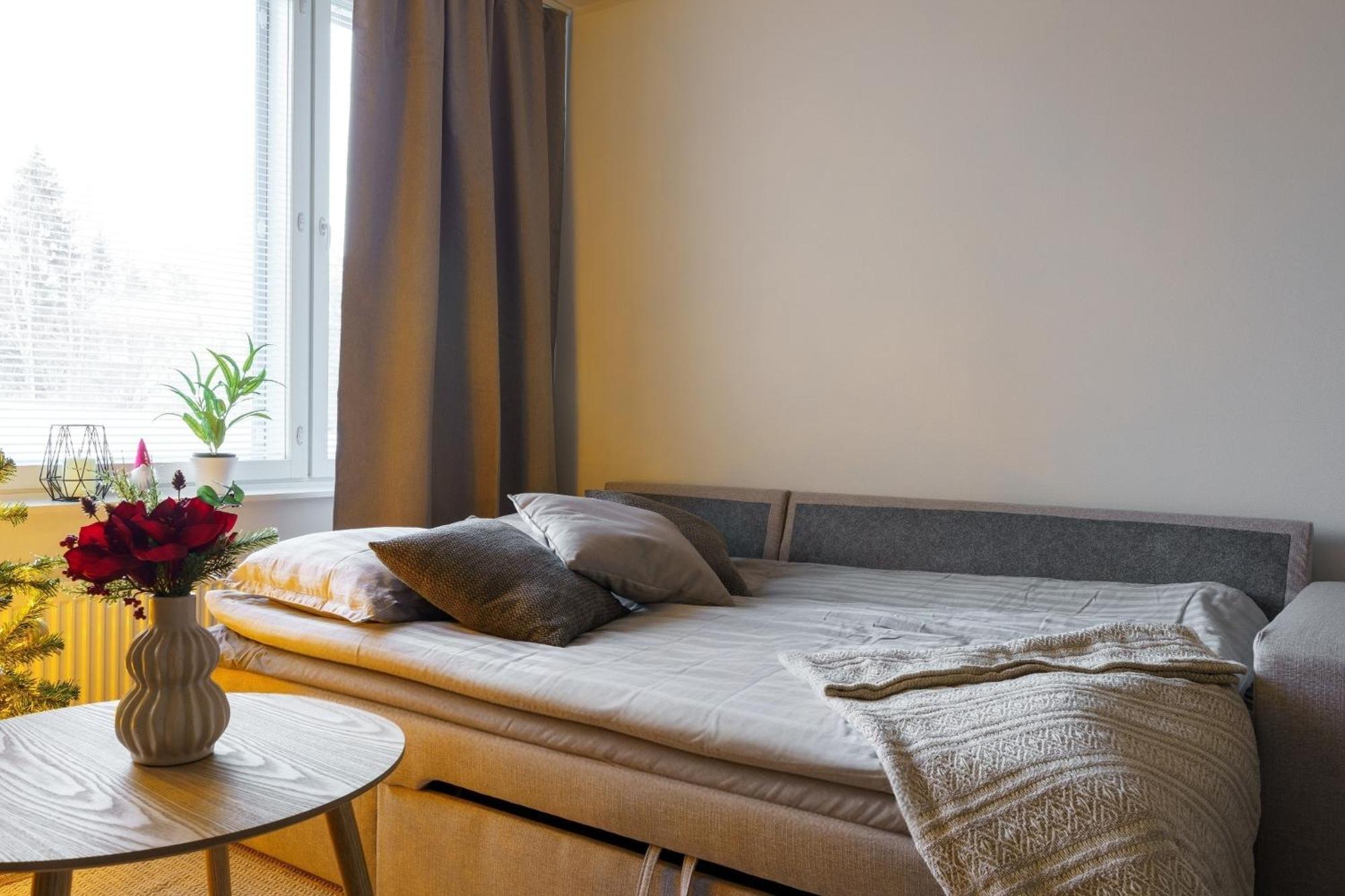 Adorable Arctic Apartment With Sauna โรวานิเอมิ ภายนอก รูปภาพ