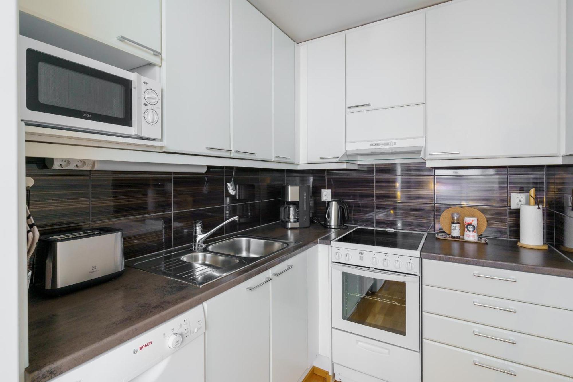Adorable Arctic Apartment With Sauna โรวานิเอมิ ภายนอก รูปภาพ